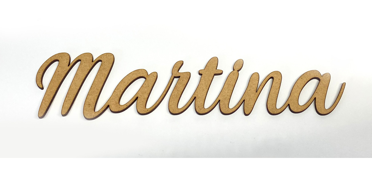 Letras de madera personalizadas para decoración de hogar y negocios, con elección de color, tipo de letra y tamaño. Rotulpro